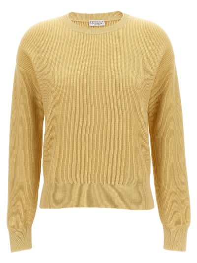 'Monile' sweater BRUNELLO CUCINELLI Yellow