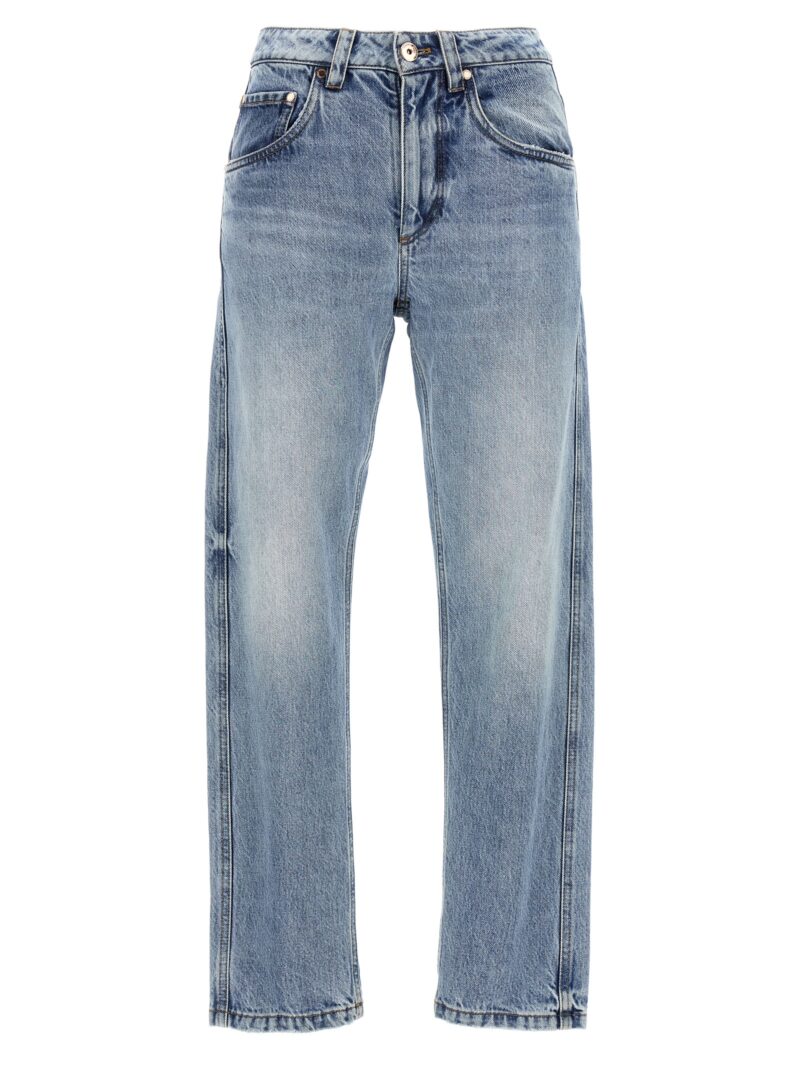 'Straight leg mid rise' jeans BRUNELLO CUCINELLI Blue
