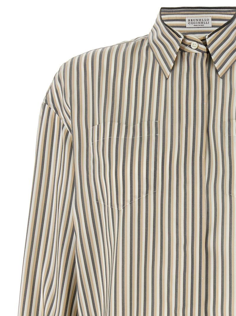 Striped shirt Woman BRUNELLO CUCINELLI Multicolor