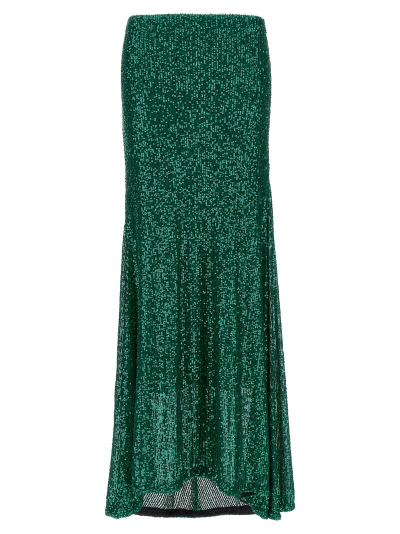 'Maria Cristina' long skirt LE TWINS Green