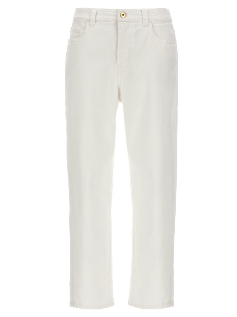 'Baggy' jeans BRUNELLO CUCINELLI White