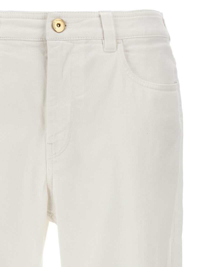 'Baggy' jeans Woman BRUNELLO CUCINELLI White