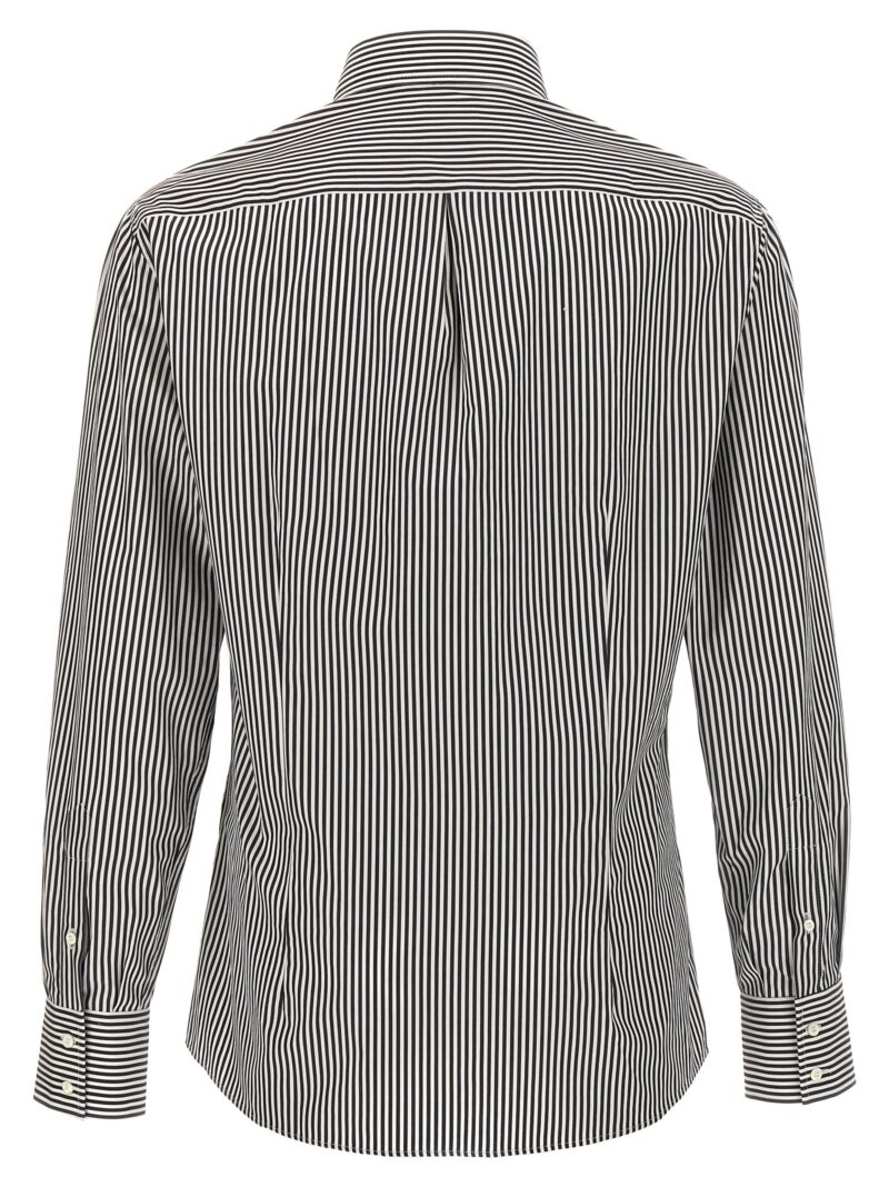 Striped shirt MB6791718C279 BRUNELLO CUCINELLI White/Black