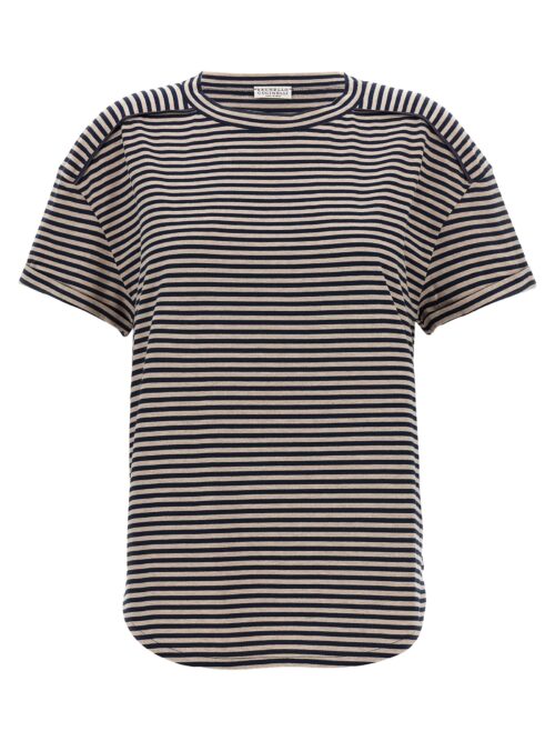 Striped t-shirt BRUNELLO CUCINELLI Multicolor