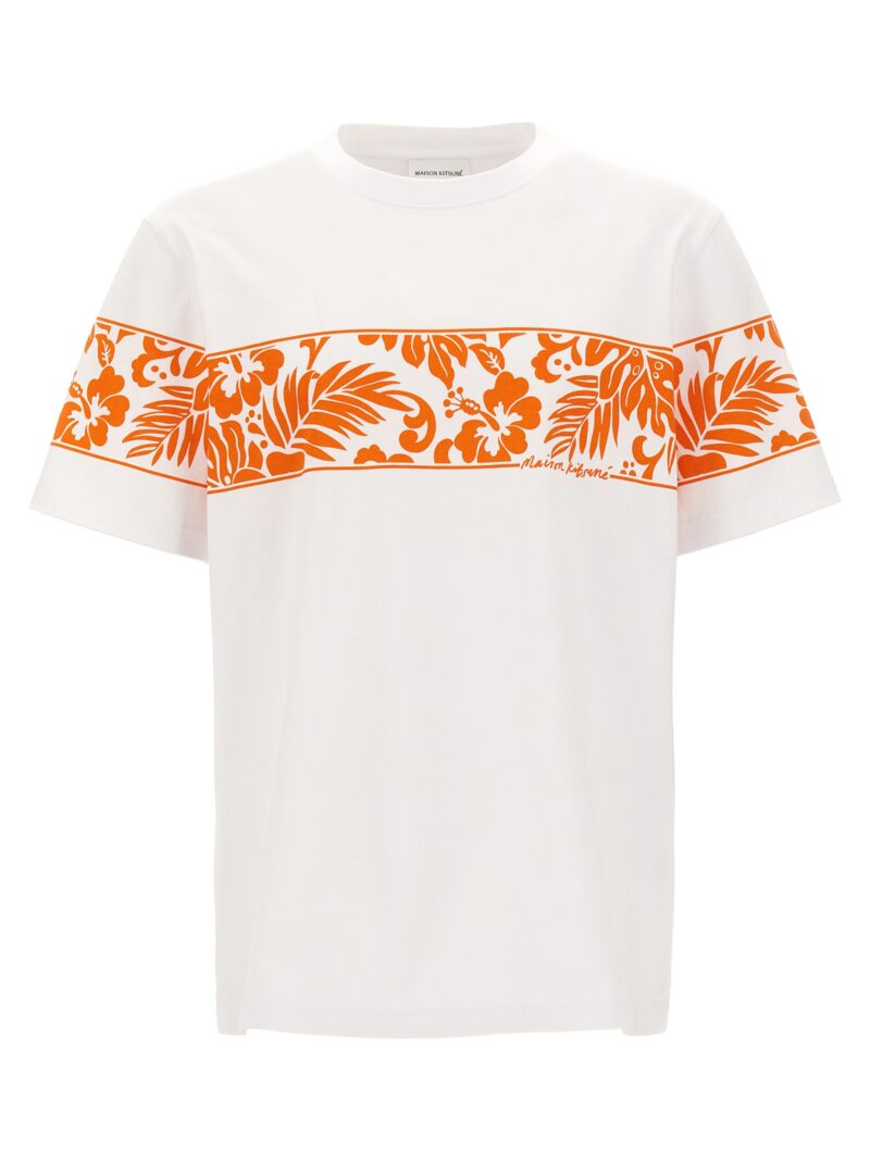 'Tropical Band' T-shirt MAISON KITSUNE Multicolor