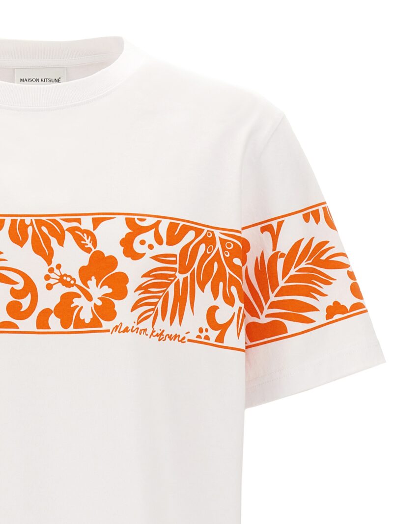 'Tropical Band' T-shirt Man MAISON KITSUNE Multicolor