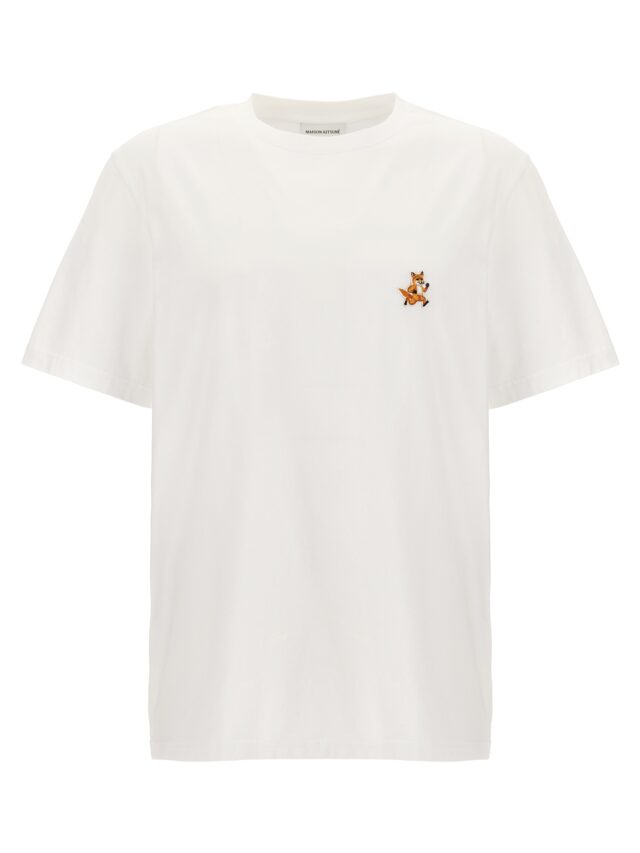 'Speedy Fox Patch' T-shirt MAISON KITSUNE White