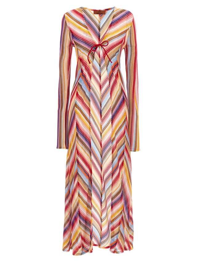 Long knit cover-up MISSONI Multicolor