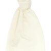 Sequin scarf BRUNELLO CUCINELLI White