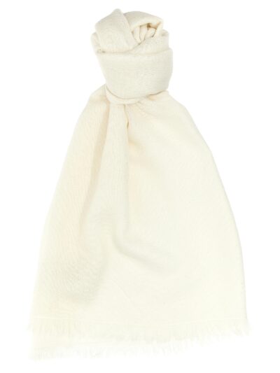 Sequin scarf BRUNELLO CUCINELLI White
