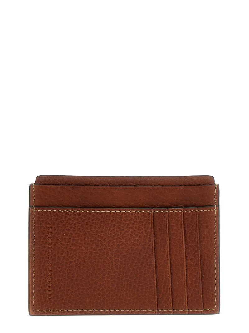 Leather cardholder BRUNELLO CUCINELLI Multicolor