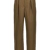 'One Pleat' pants LEMAIRE Brown