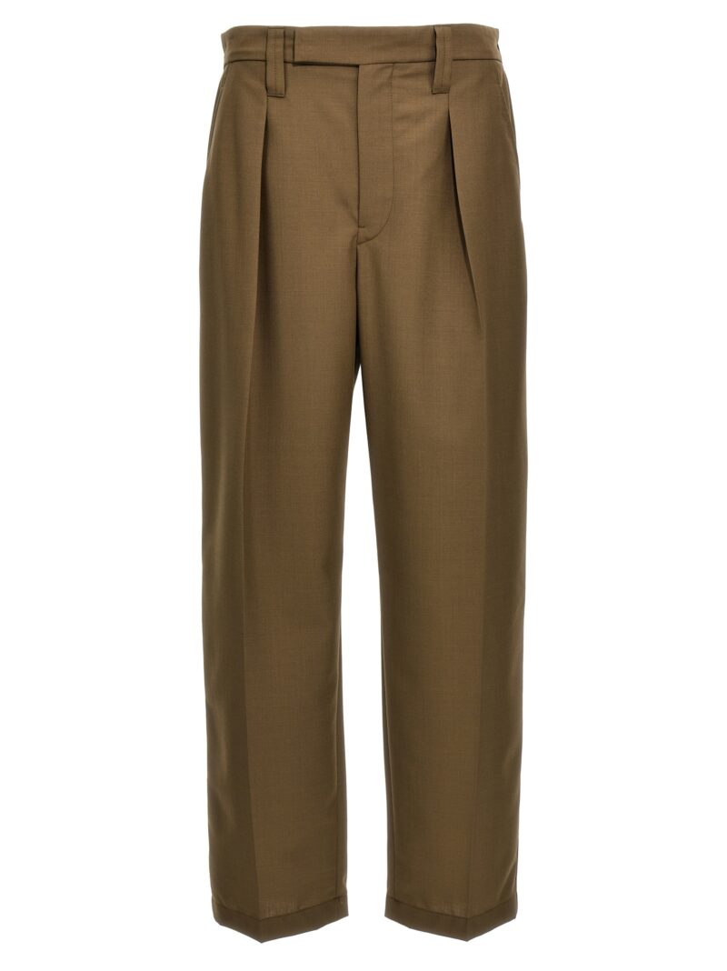 'One Pleat' pants LEMAIRE Brown