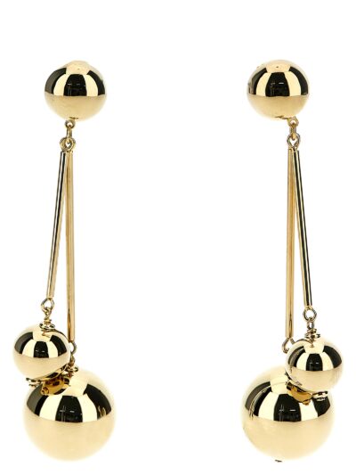 'Double Gold Ball' earrings CAROLINA HERRERA Gold