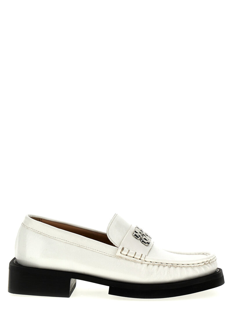 'Butterfly' loafers GANNI White