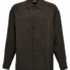 'Twisted' shirt LEMAIRE Brown
