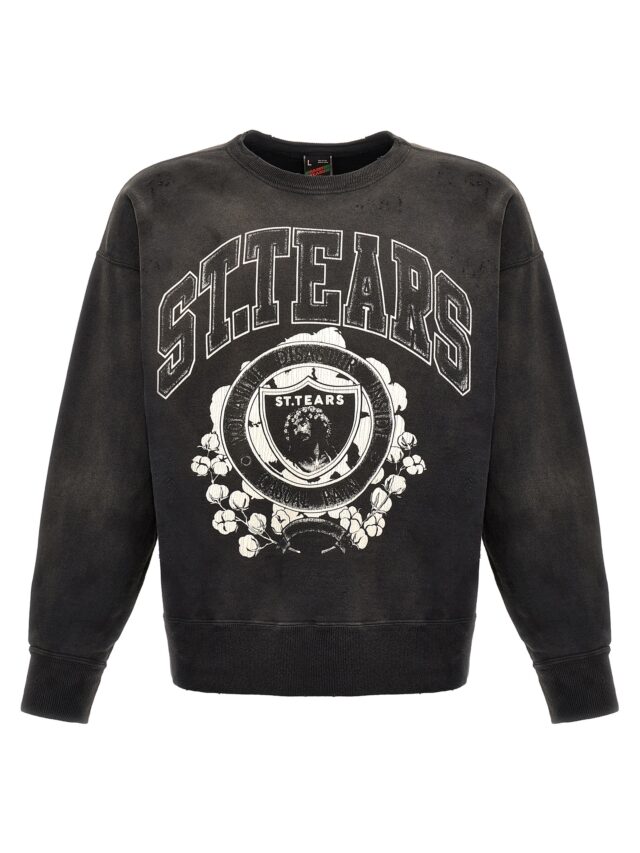 'St. Tears' sweatshirt SAINT MXXXXXX Black