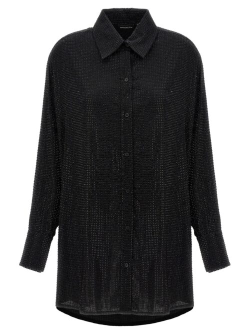 'Maddox' shirt dress RETROFÊTE Black