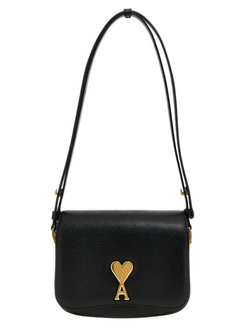 'Small Paris Paris' shoulder bag AMI PARIS Black