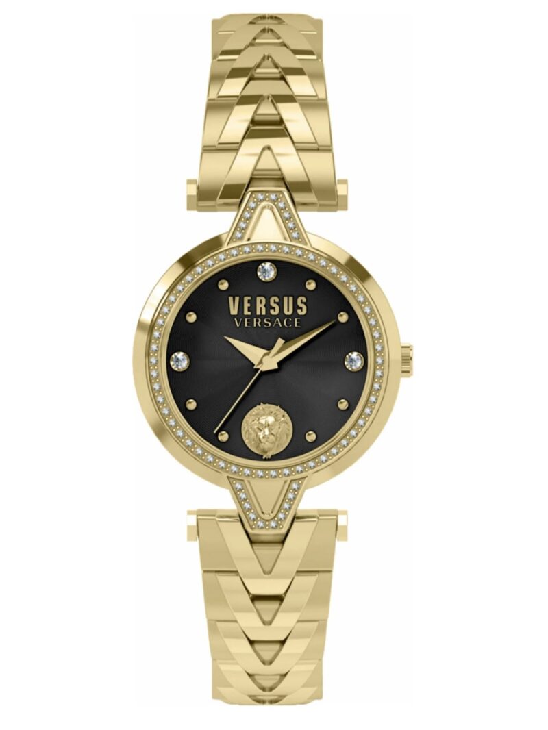 Жіночий годинник Versace Versus Золотий Корпус, Чорний Циферблат 1 - VSPCI5321