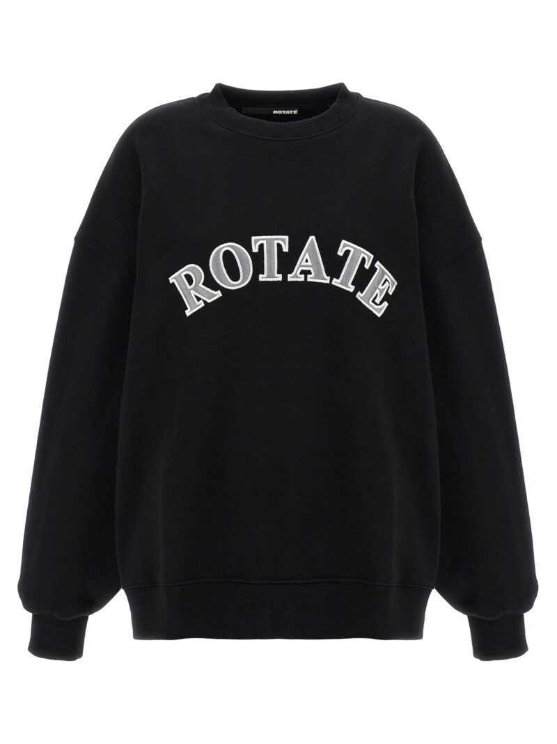 'Logo Crewneck' sweatshirt ROTATE BIRGER CHRISTENSEN Black