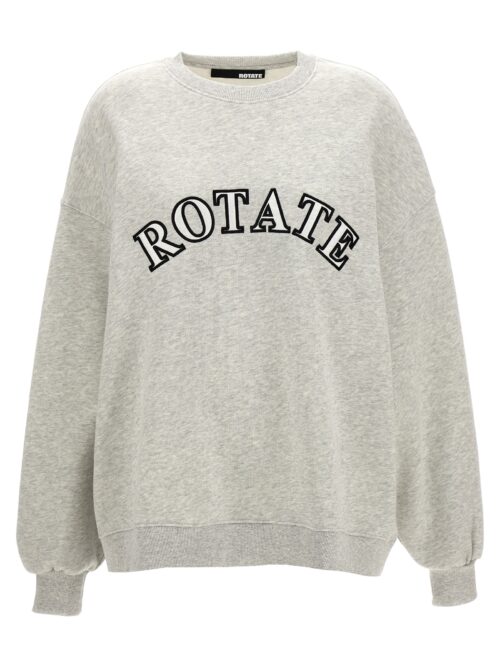 'Logo Crewneck' sweatshirt ROTATE BIRGER CHRISTENSEN Gray