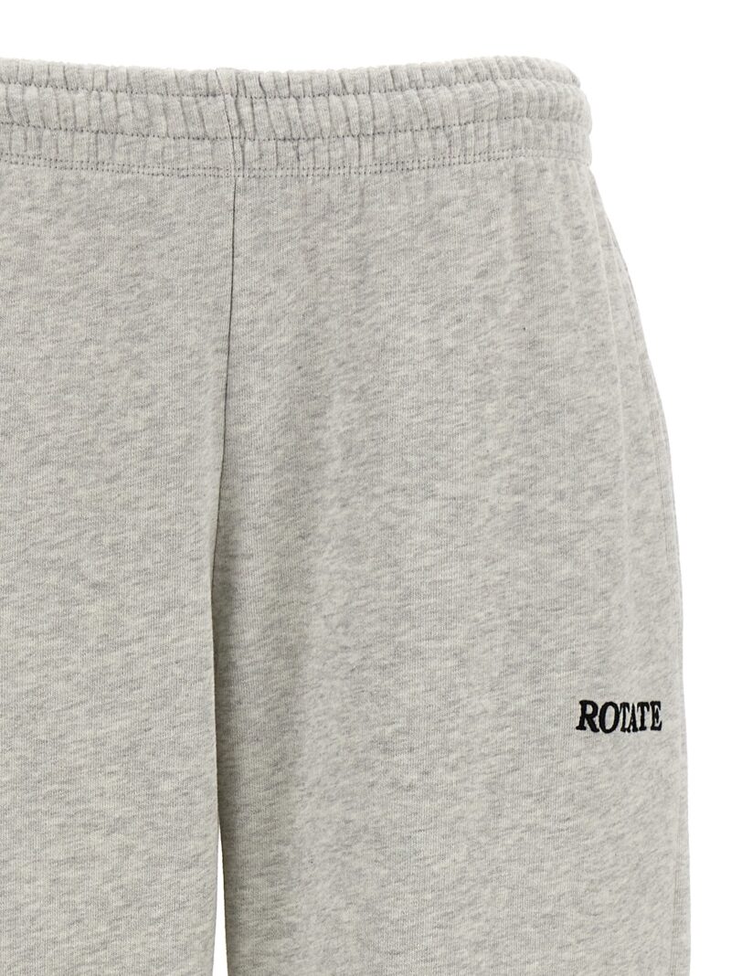 Logo joggers Woman ROTATE BIRGER CHRISTENSEN Gray