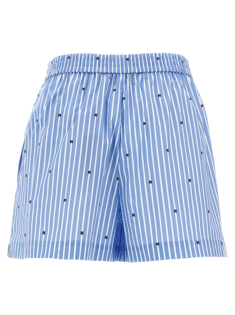 Logo striped shorts 11247029752975 ROTATE BIRGER CHRISTENSEN Light Blue