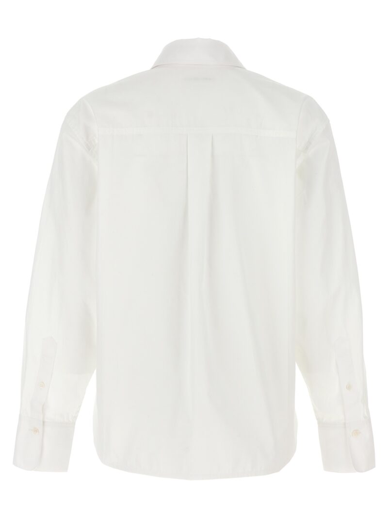 Cropped shirt with logo embroidery 1124WSH005238AWHITE VICTORIA BECKHAM White