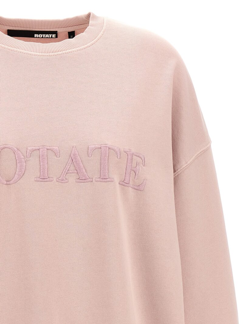 'Logo Crewneck' sweatshirt Woman ROTATE BIRGER CHRISTENSEN Pink