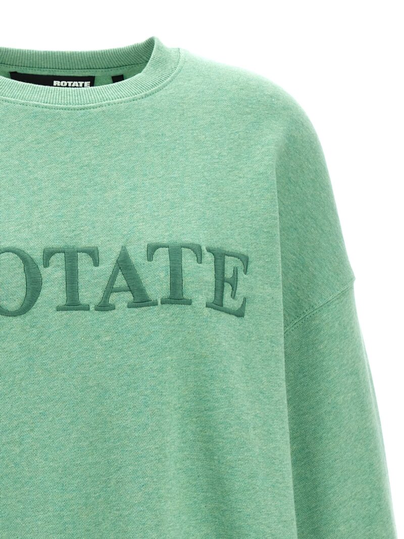 'Logo Crewneck' sweatshirt Woman ROTATE BIRGER CHRISTENSEN Green