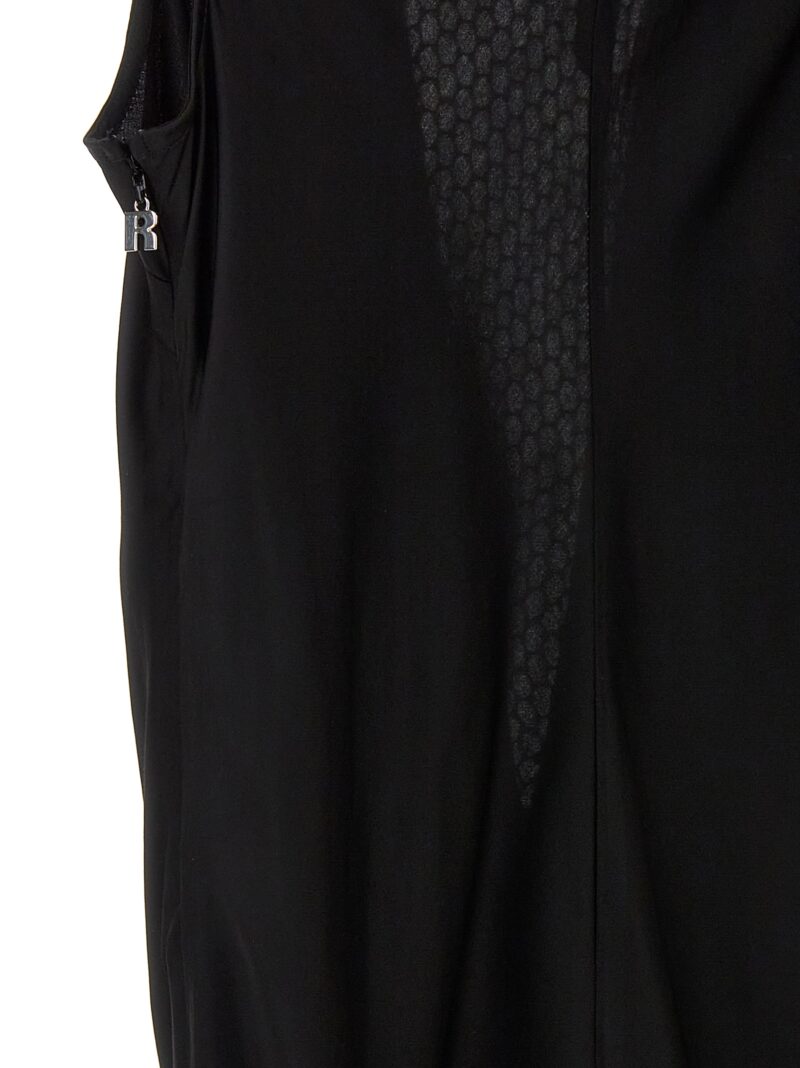 'Sleeveless Midi' dress 100% viscose ROTATE BIRGER CHRISTENSEN Black