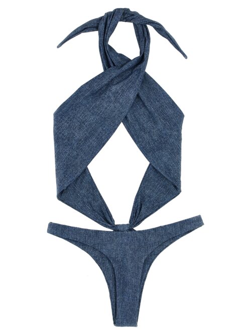 Rotate Birger Christensen x Reina Olga swimsuit ROTATE BIRGER CHRISTENSEN Light Blue