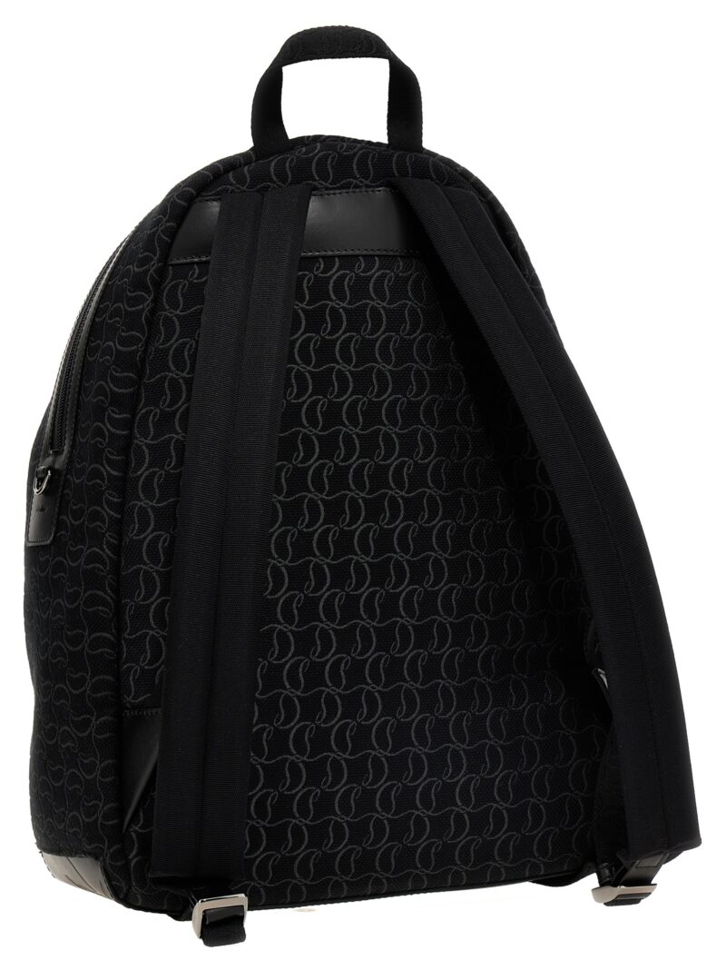 'Zip N Flap' backpack 1245216B260 CHRISTIAN LOUBOUTIN Black