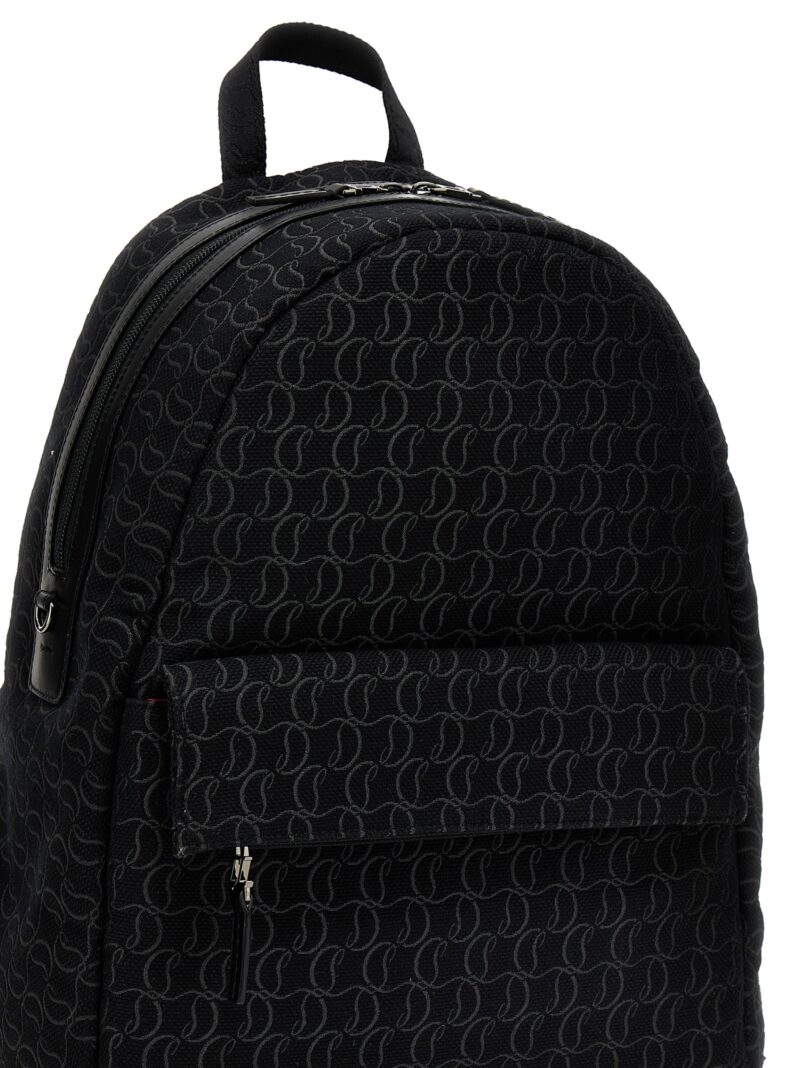 'Zip N Flap' backpack Man CHRISTIAN LOUBOUTIN Black