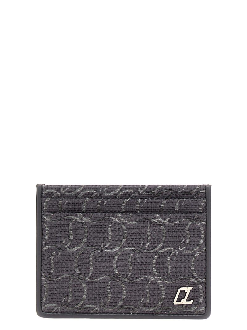 'M Kios' card holder CHRISTIAN LOUBOUTIN Gray