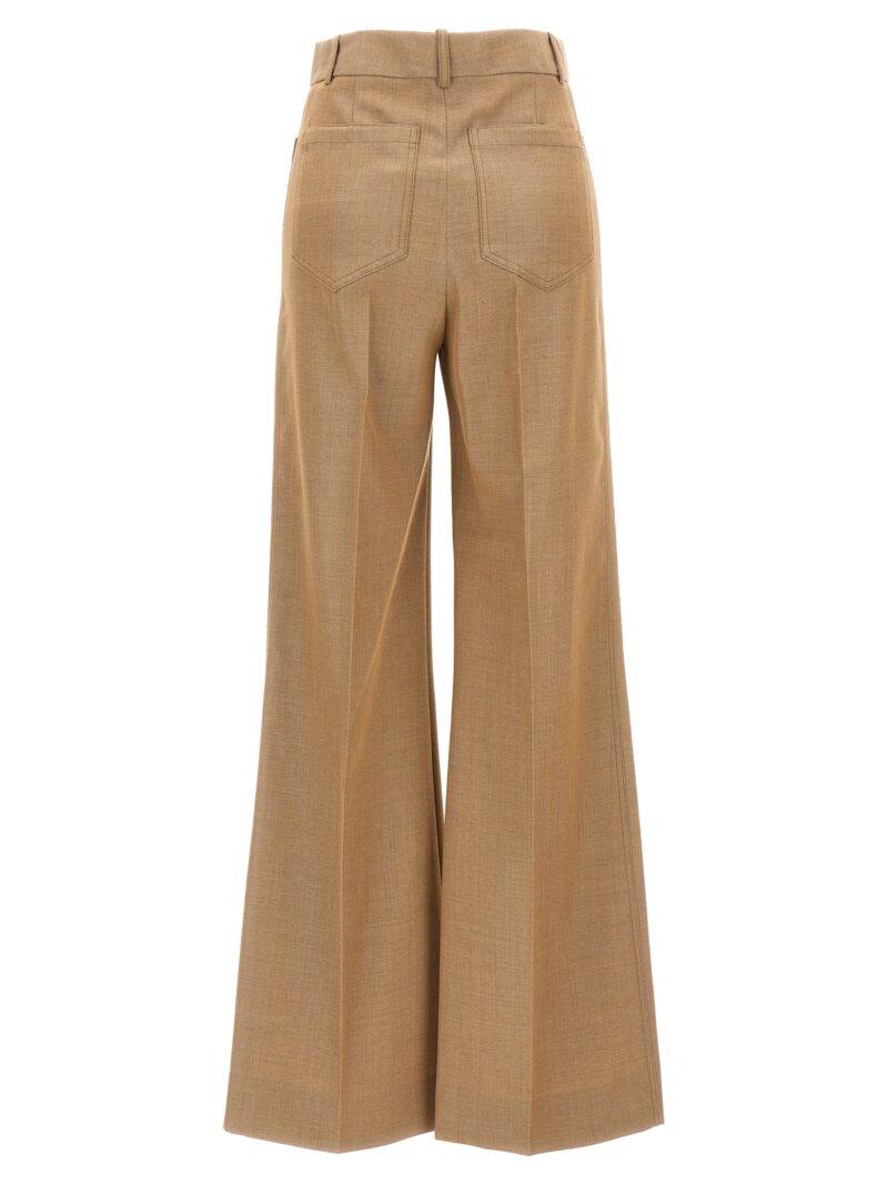 'Alina' pants 1324WTR005115CTOBACCO VICTORIA BECKHAM Beige