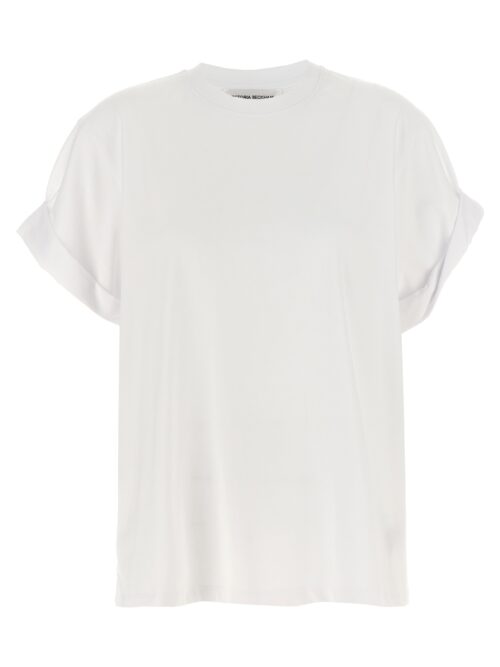 Mini logo embroidery t-shirt VICTORIA BECKHAM White