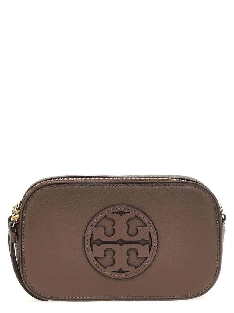 'Mini Miller' crossbody bag TORY BURCH Gray