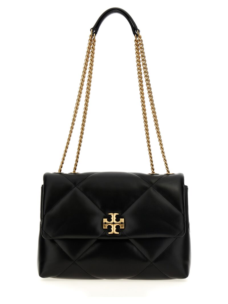 'Kira Diamond Quilt Convertible' shoulder bag TORY BURCH Black