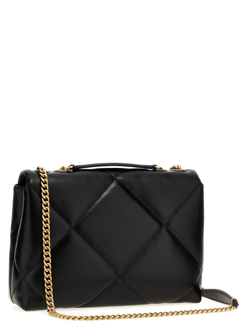 'Kira Diamond Quilt Convertible' shoulder bag 154704001 TORY BURCH Black