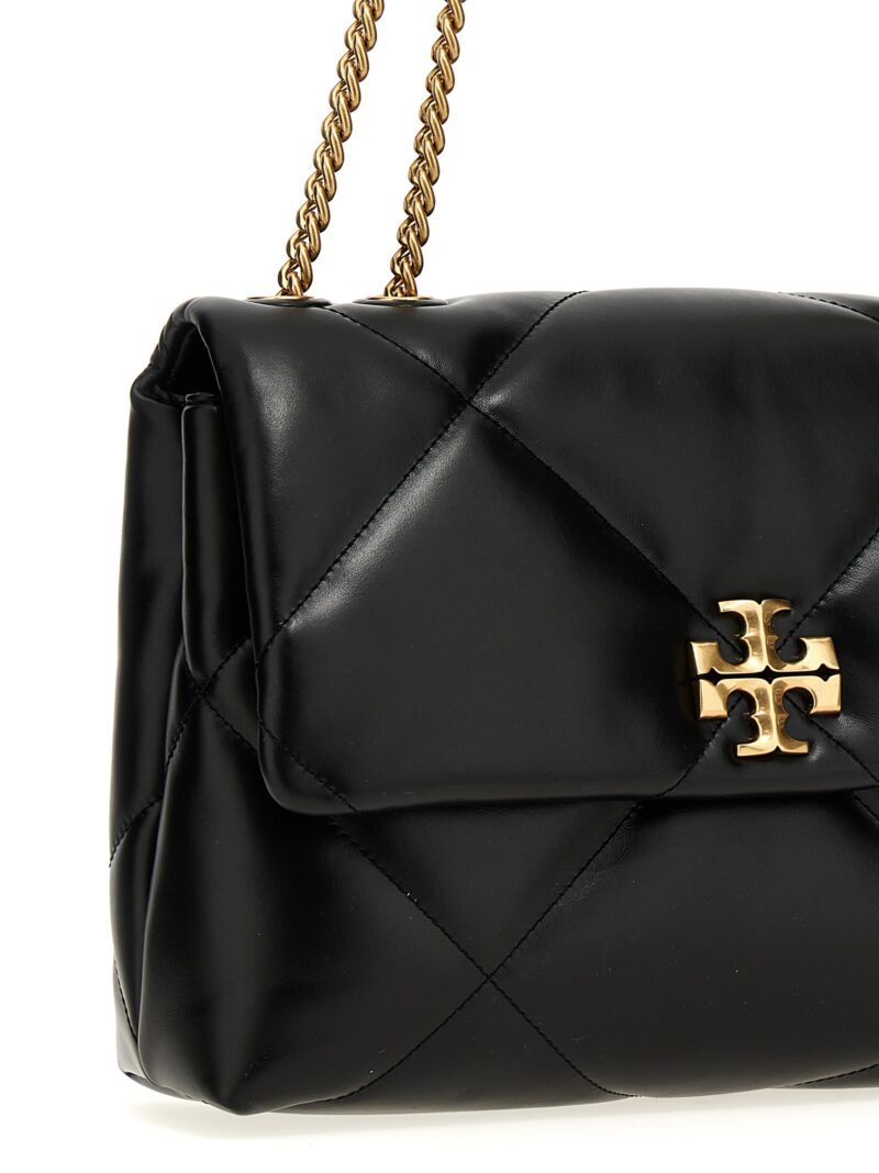 'Kira Diamond Quilt Convertible' shoulder bag Woman TORY BURCH Black