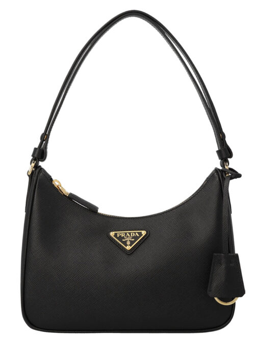 Saffiano mini handbag PRADA Black