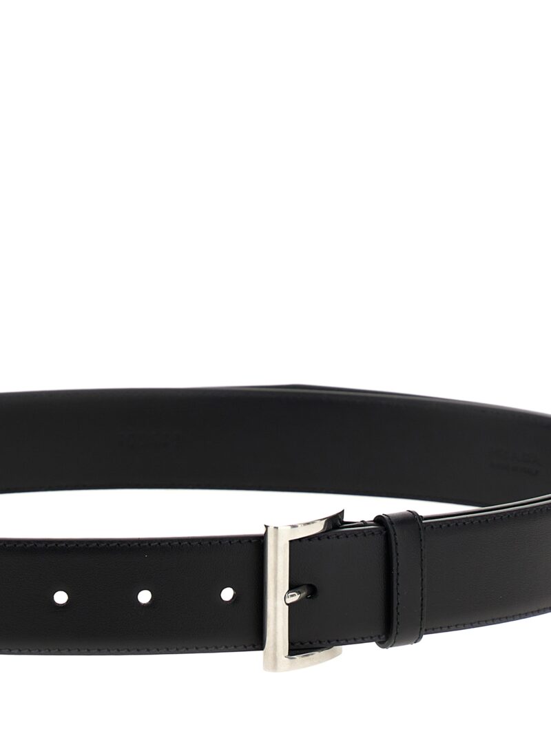 Leather belt Woman PRADA Black