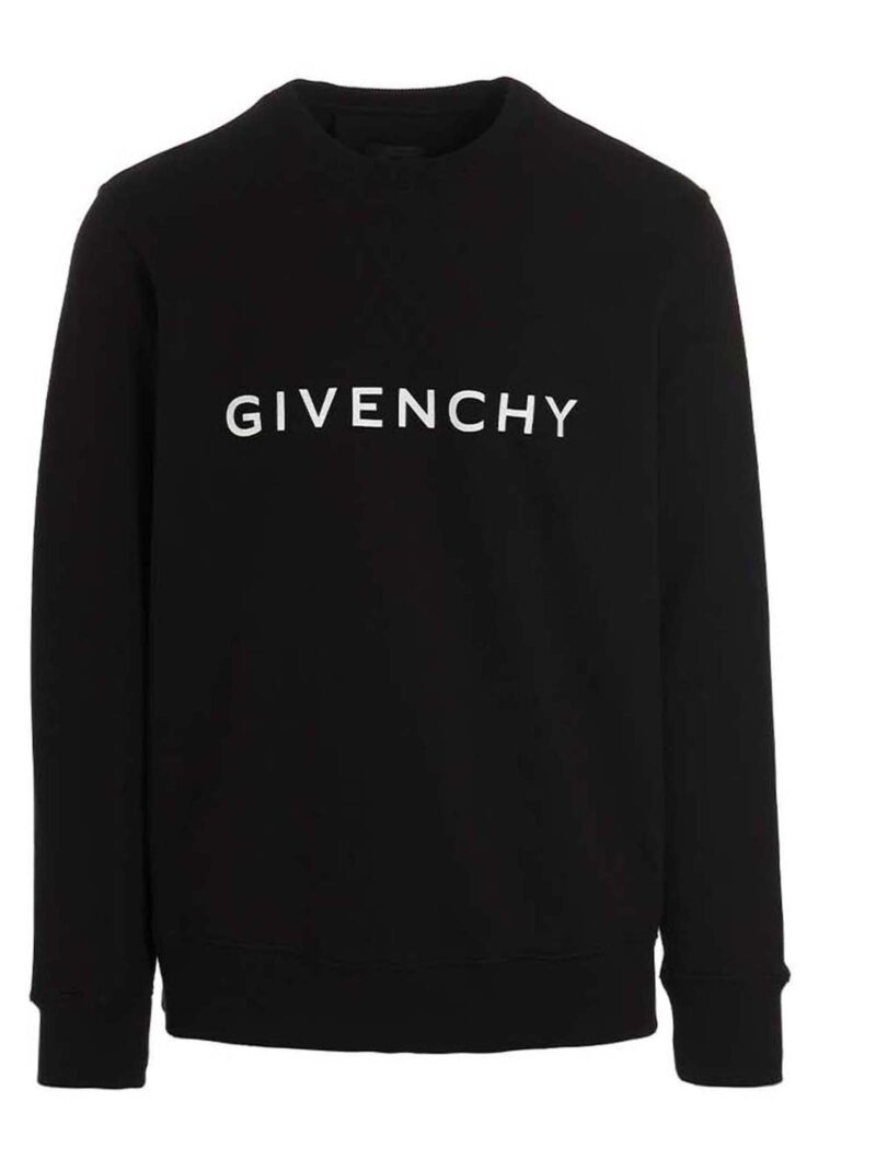 Logo print sweatshirt GIVENCHY Black