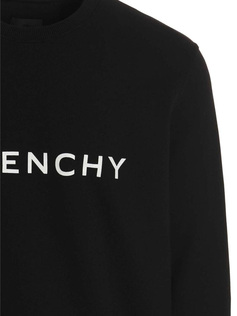 Logo print sweatshirt Man GIVENCHY Black