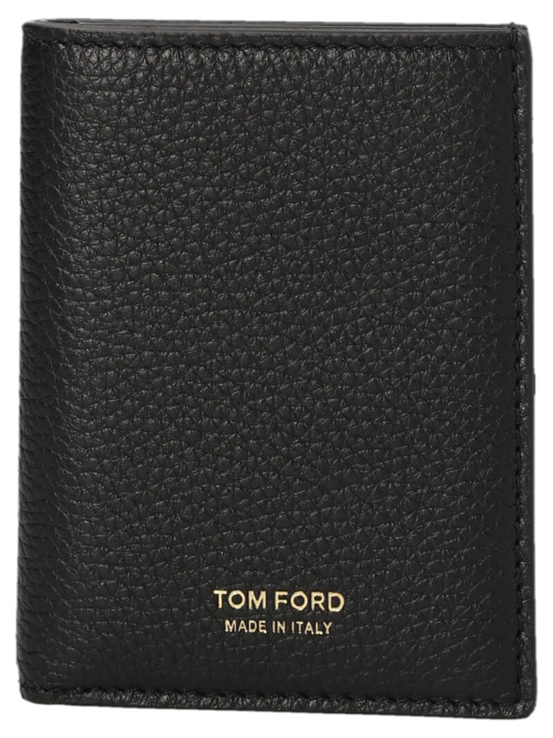 Logo print wallet TOM FORD Black