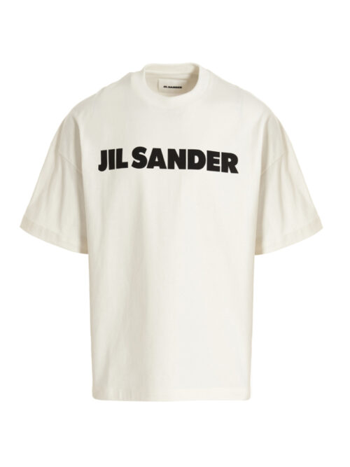 Logo print T-shirt JIL SANDER White/Black