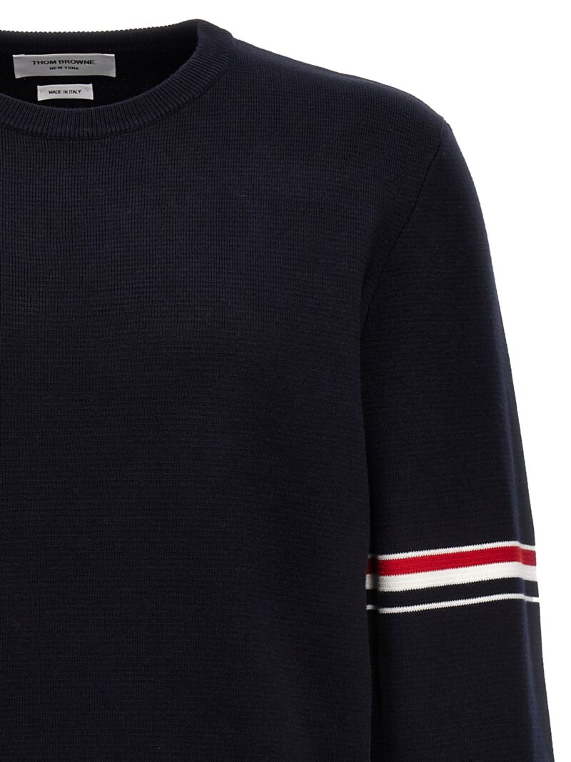 'Classic' sweater Man THOM BROWNE Blue