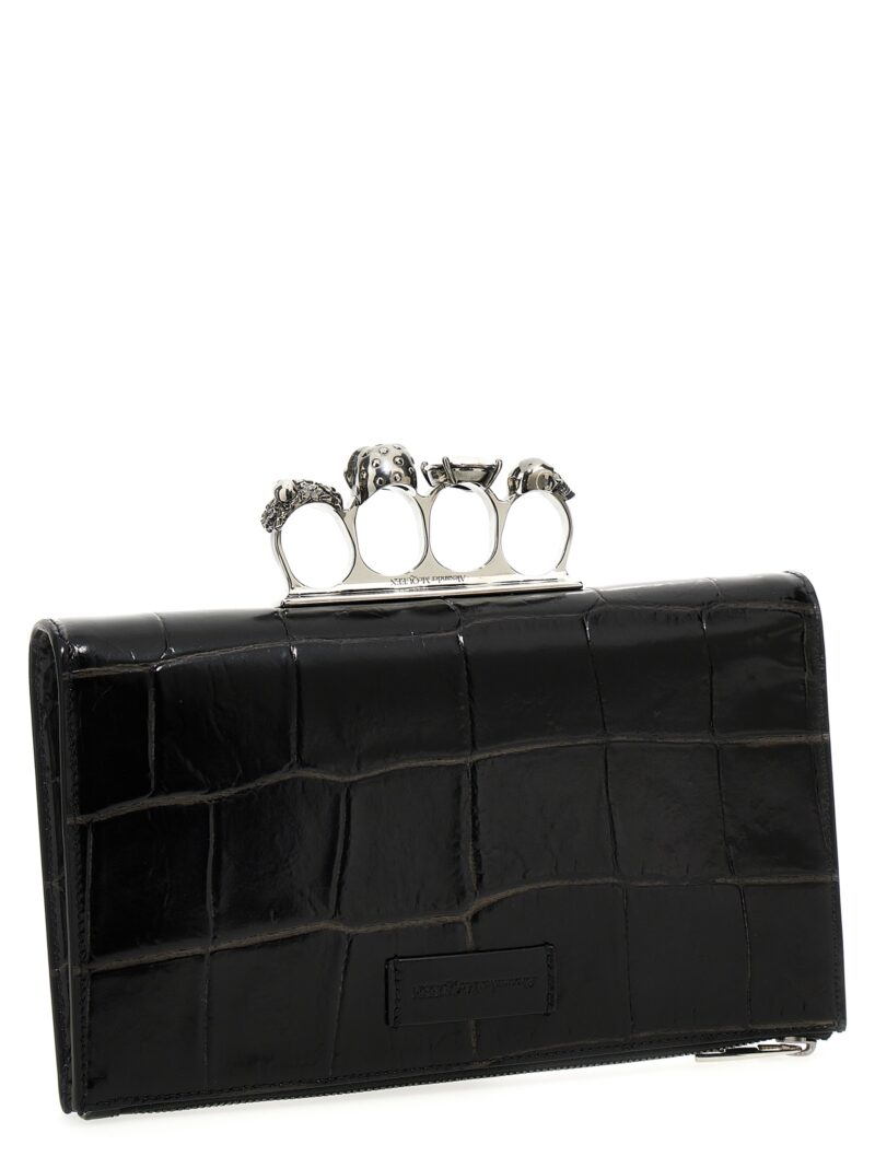 The Knuckle clutch 7511851XM0Y1000 ALEXANDER MCQUEEN Black